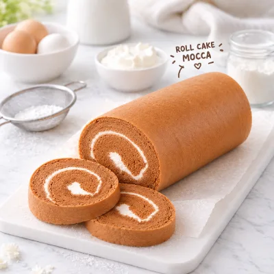 Roll Cake Mocca
