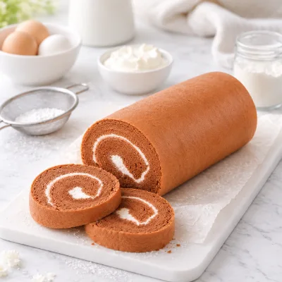Roll Cake Coklat