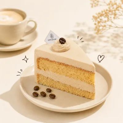 Mocca Clasic Slice Cake