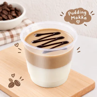 Puding Coklat Tiramisu