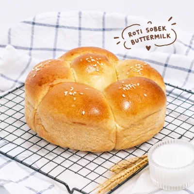 Roti Sobek Butter Milk