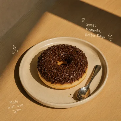 Donat Coklat Messes 